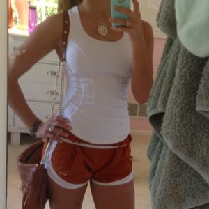 White Lululemon Sz 4 Workout Tank Top